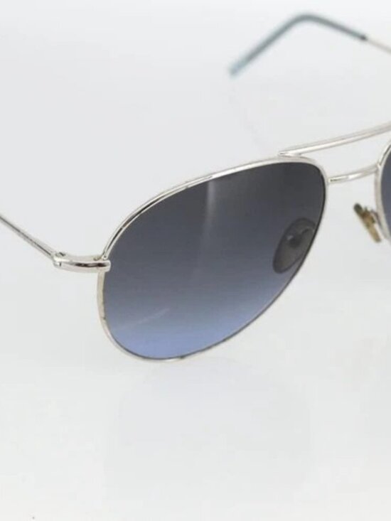 GUCCI Sunglasses metal Blue Auth bs34197 main image 4